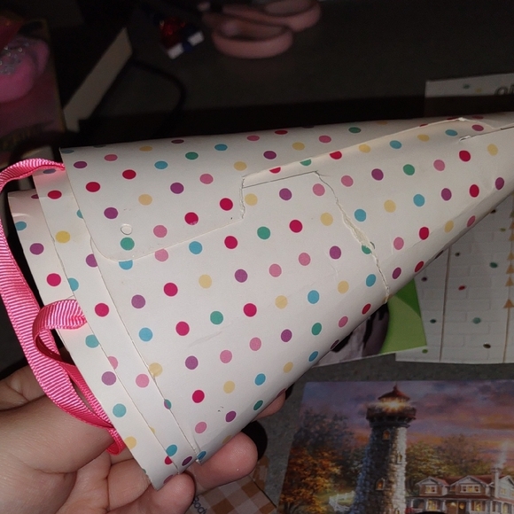 ⛄ Blue Ribbon Party Hat Set - Picture 3 of 3